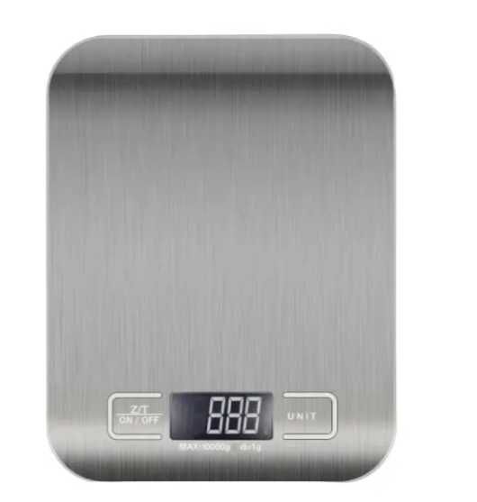 Кухонні ваги з металевою платформою Kitchen scale 10 кг