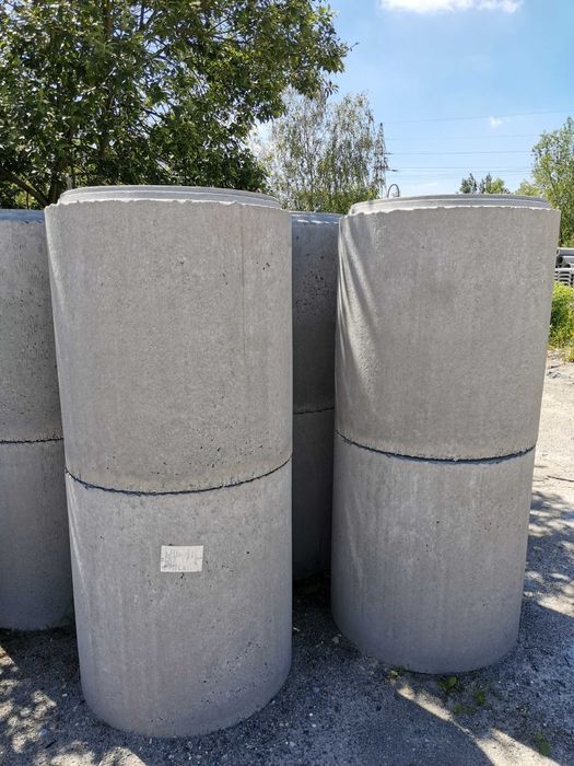 Kręgi betonowe fi 80, krąg, studnia, zbiornik na deszczówkę, pokrywy