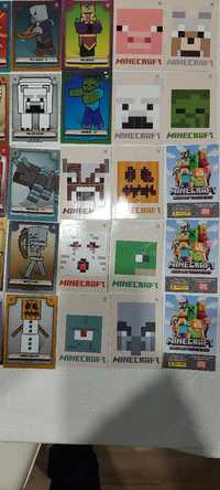 Cartas Minecraft + Capa Arquivadora com 80 Cartas Novas