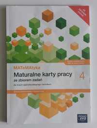 Matematyka Maturalne karty pracy 4 Nowa Era