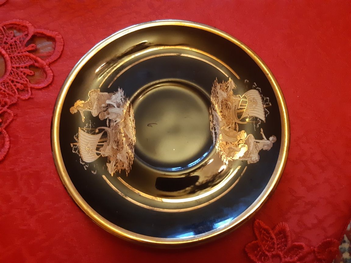 Ręczna grecka porcelana KRATIMENOS 24kzlito