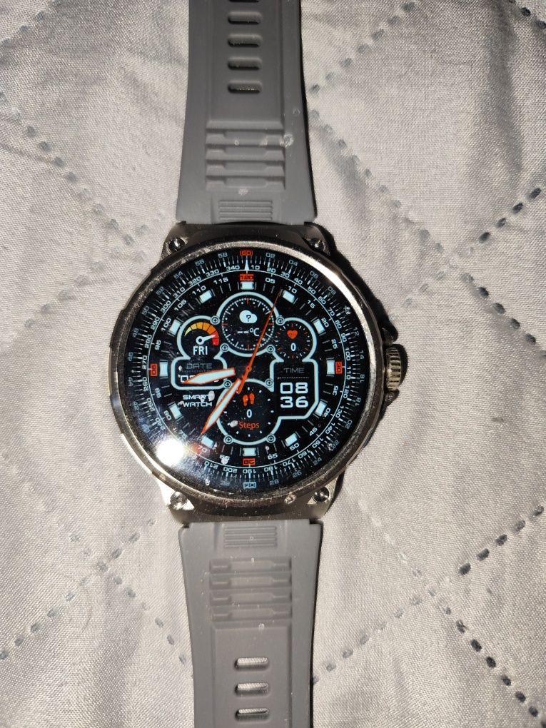 Smartwatch Amoled 1,85 cala duża bateria