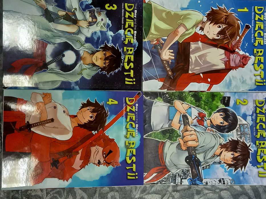 Manga dziecię bestii 1-4 zestaw (komplet)