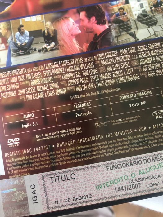 Filme “Funcjonario do mês”