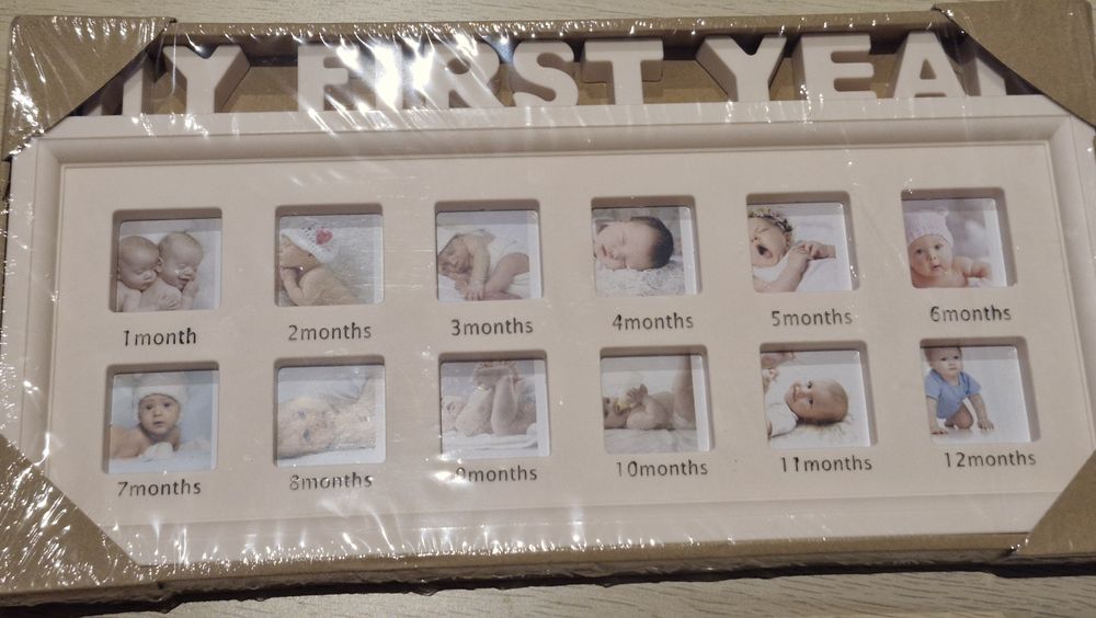 Ramka „My First Year” – pamiątka pierwszy rok dziecka
