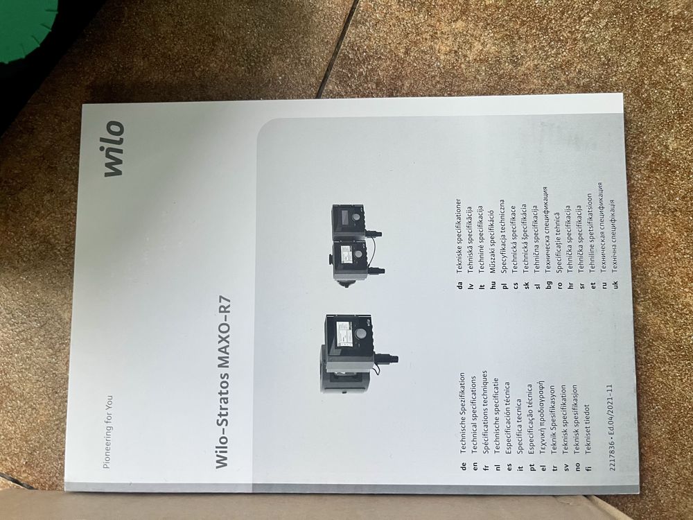 Pompa Wilo Stratos MAXO 25/0,5-4-R7 PN10