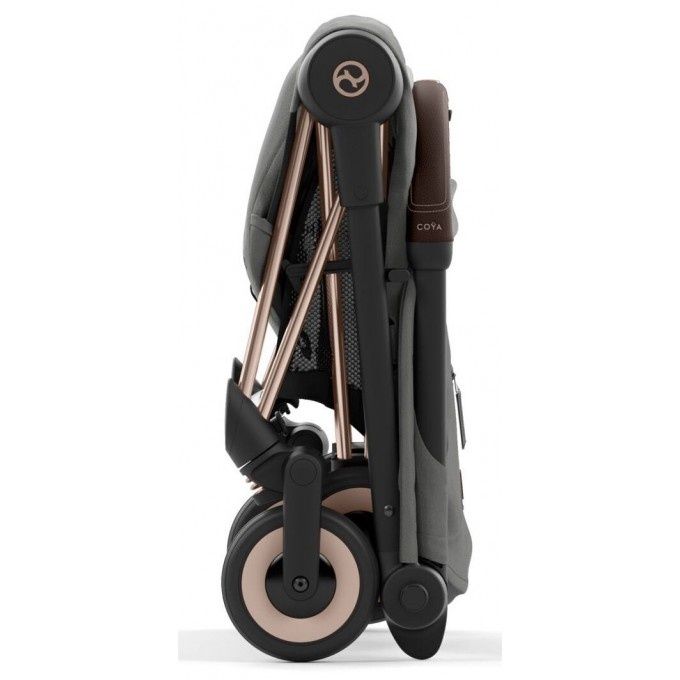 Cybex Coya Mirage Grey шасі rosegold прогулянкова коляска