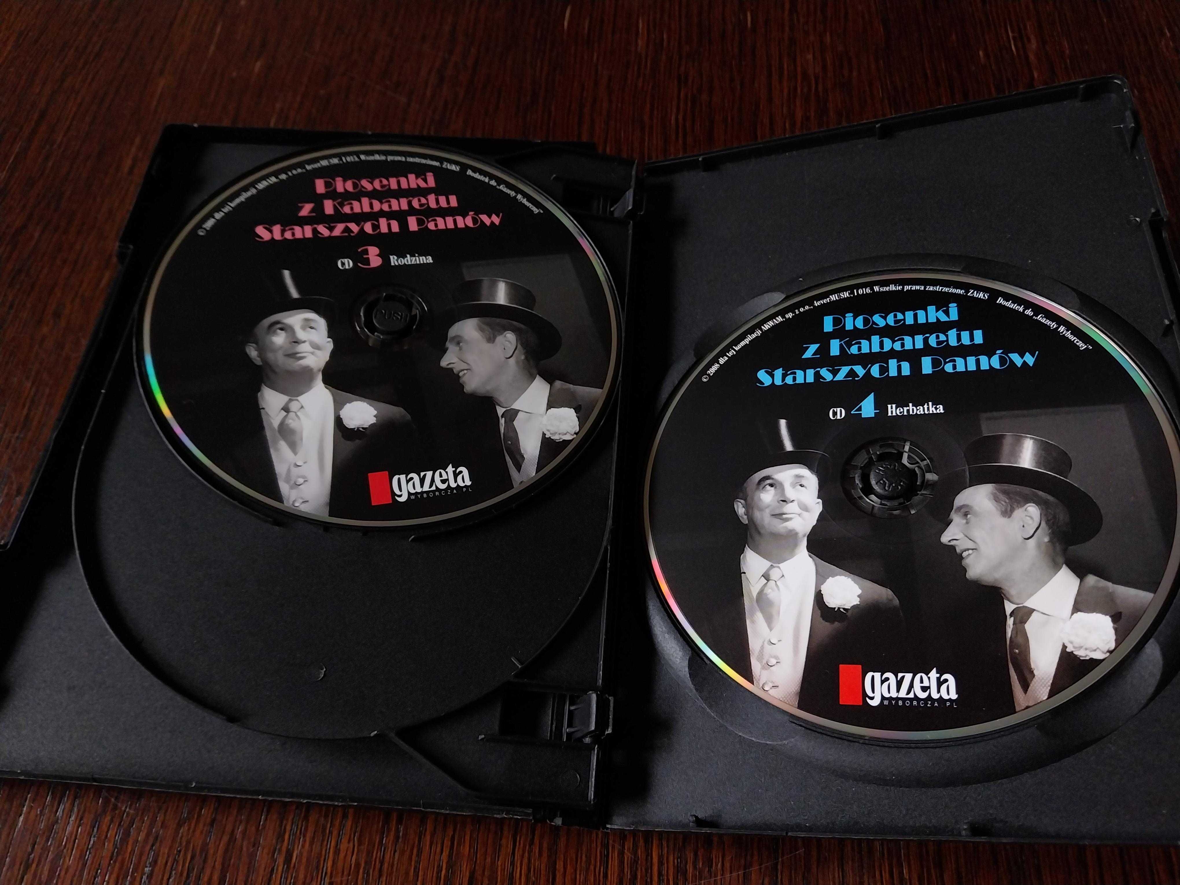 Piosenki z Kabaretu Starszych Panów – 4 płyty CD
