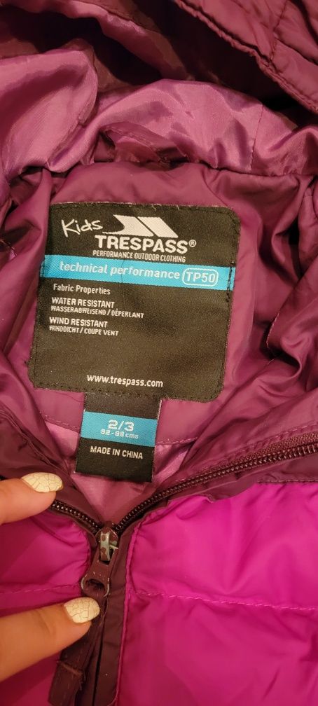 Куртка дитяча trespass