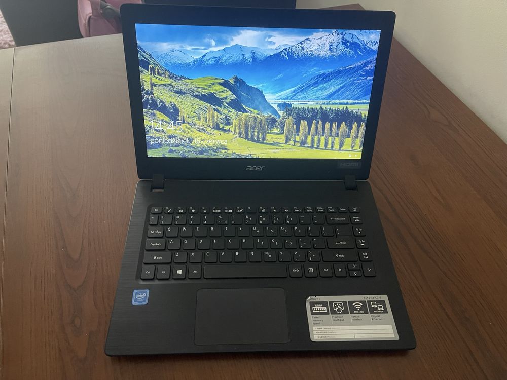 Acer Aspire 1 Intel 4GB DDR4 eMMC 128GB
