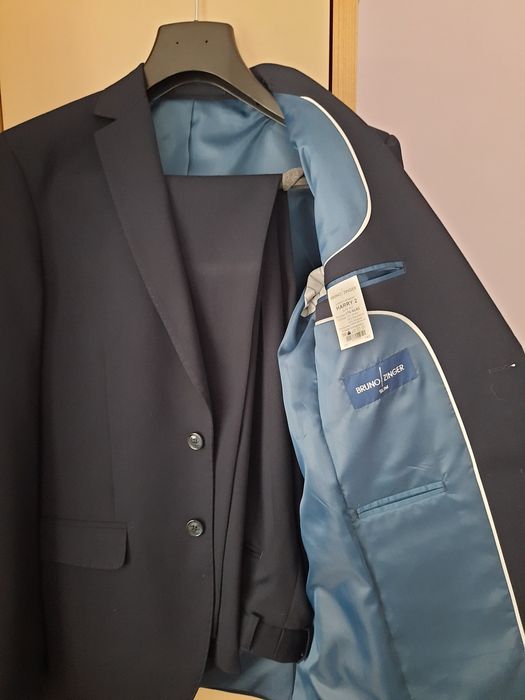 Garnitur męski/chłopięcy ciemny granat