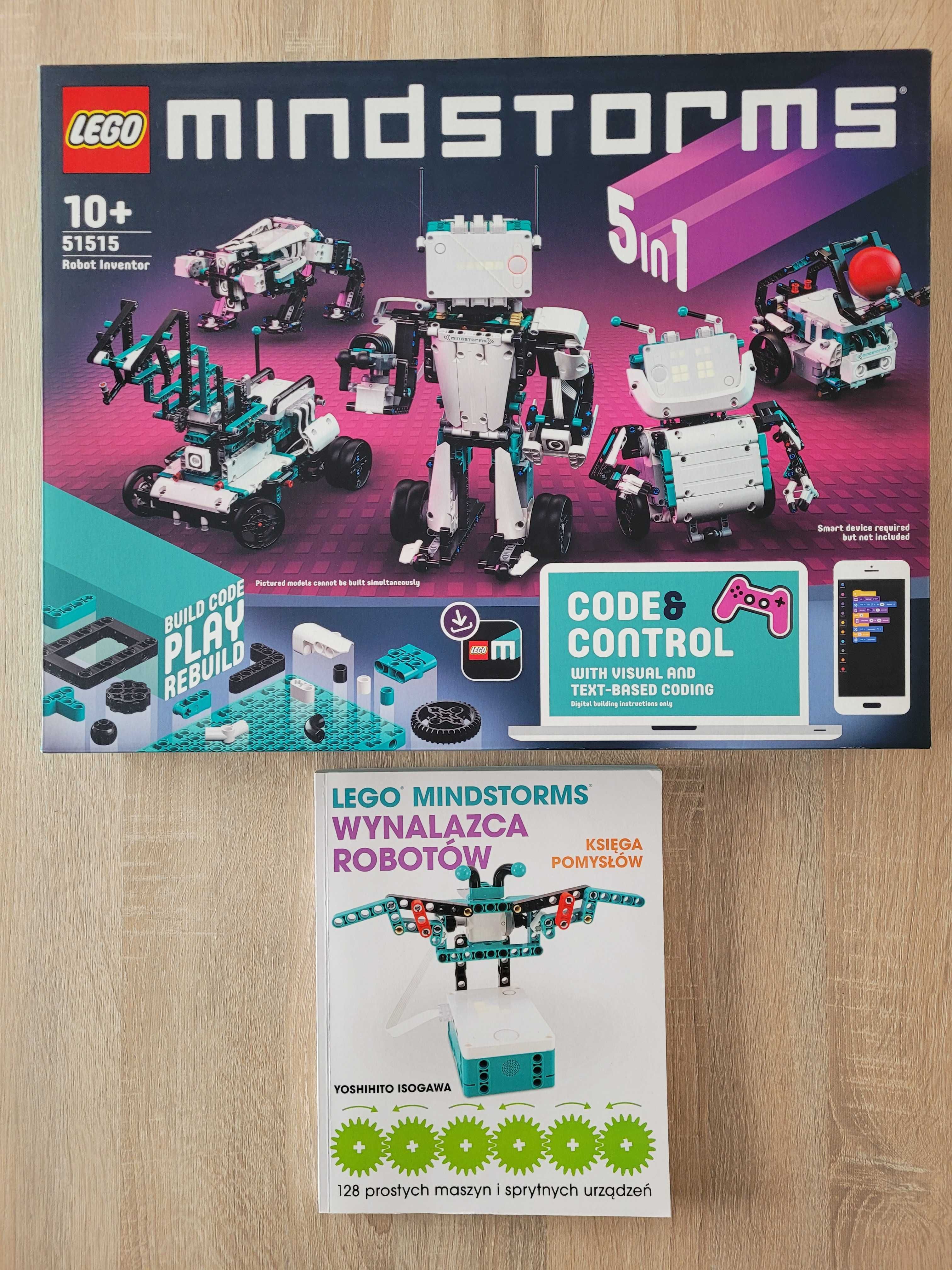 LEGO MINDSTORMS 51515 Wynalazca robotów (Robot Inventor) + książka