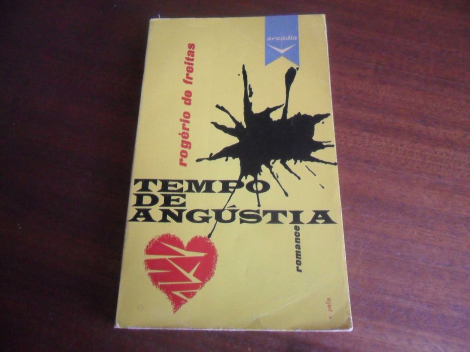 "Tempo de Angústia" de Rogério de Freitas - 1ª Edição de 1958