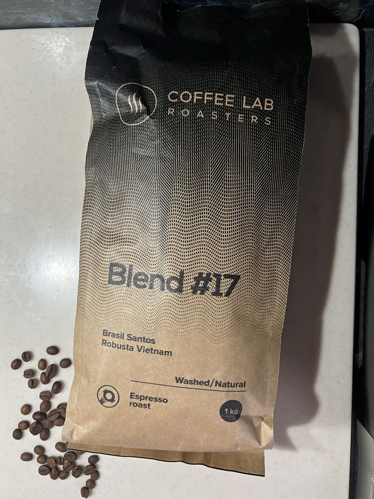 Coffee LAB Roasters Blend#17 кава в зернах для кавомашин, кавоапаратів