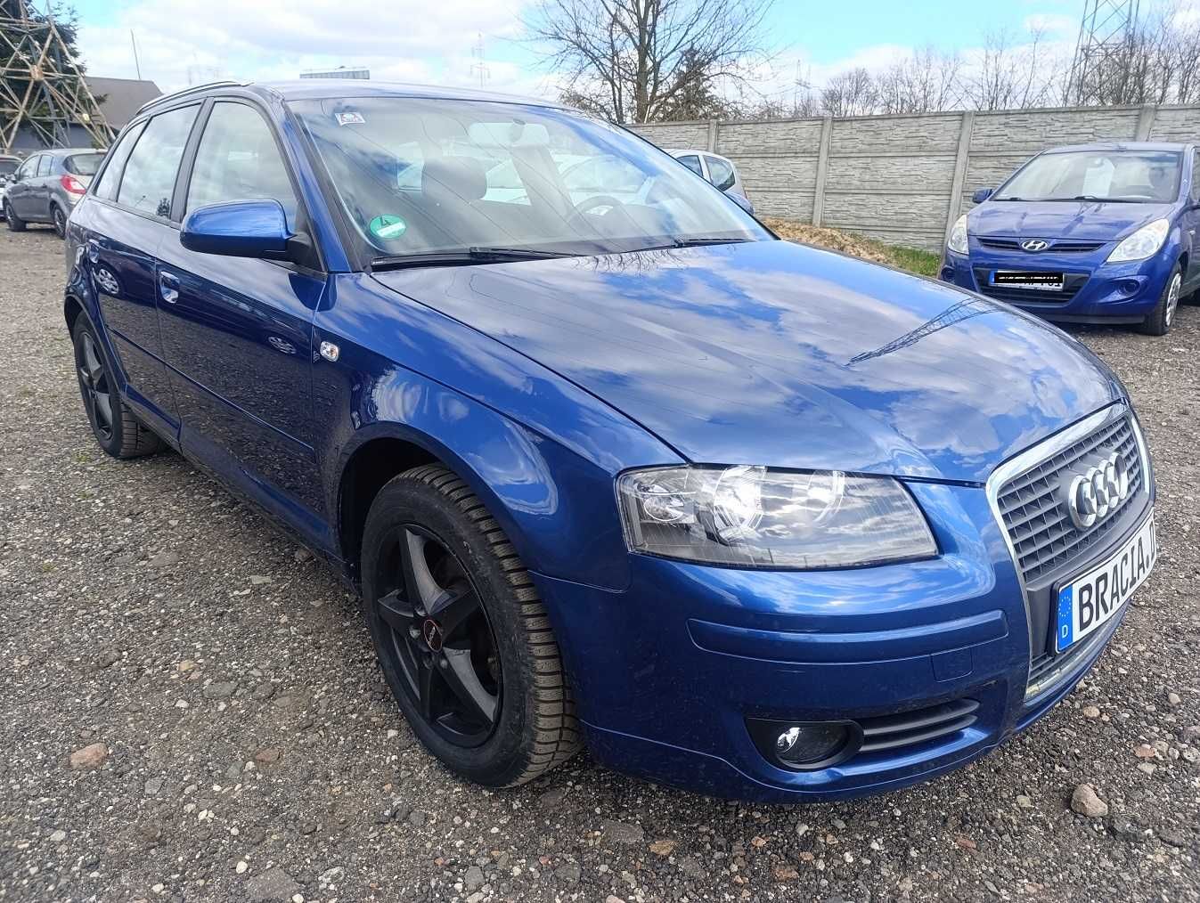 AUDI A3 1,6 MPI Benzyna 2007r KLIMA ZADBANA z Niemiec 100% OPŁAT