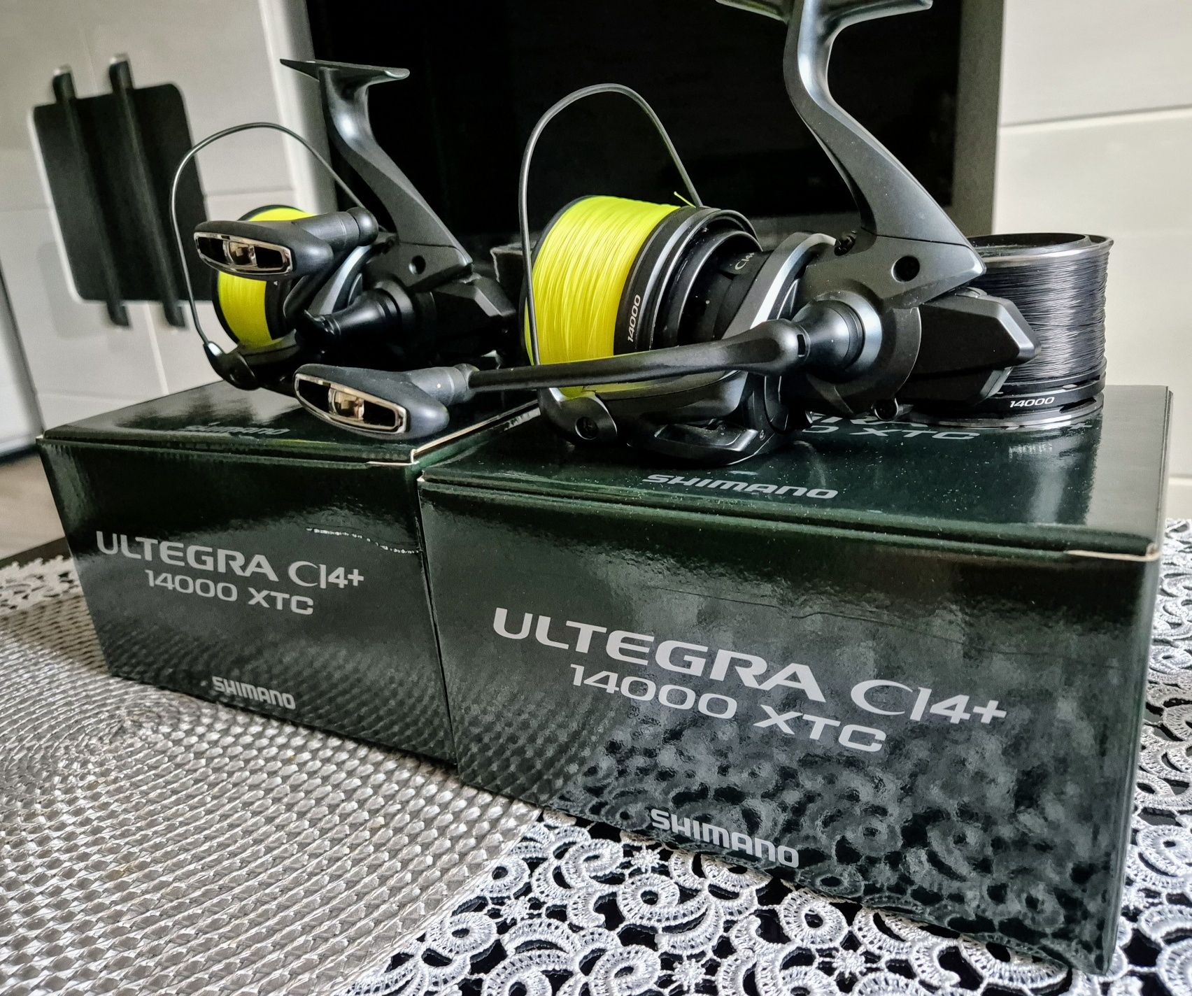 Mega Okazja! Dwa kołowrotki Shimano Ultegra Ci4+ XTC 14000!