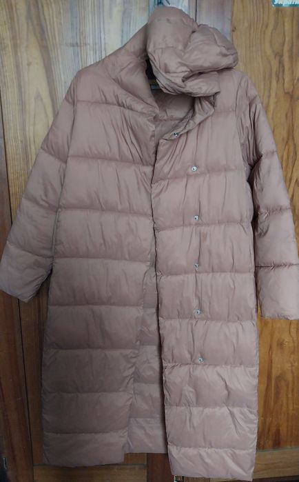 Зимовий пуховик довгий