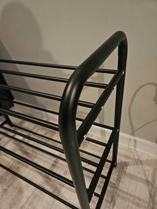 Pudełka z 3 poziomami czarna dom przechowywanie