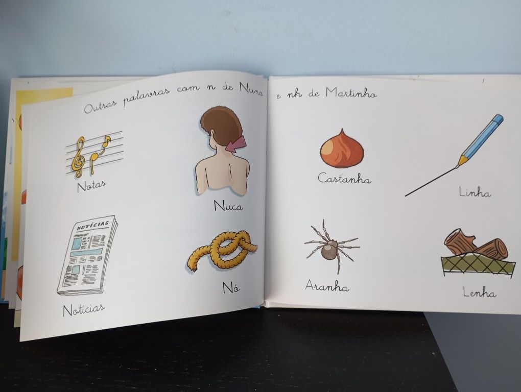 Livro infantil N de Nuno