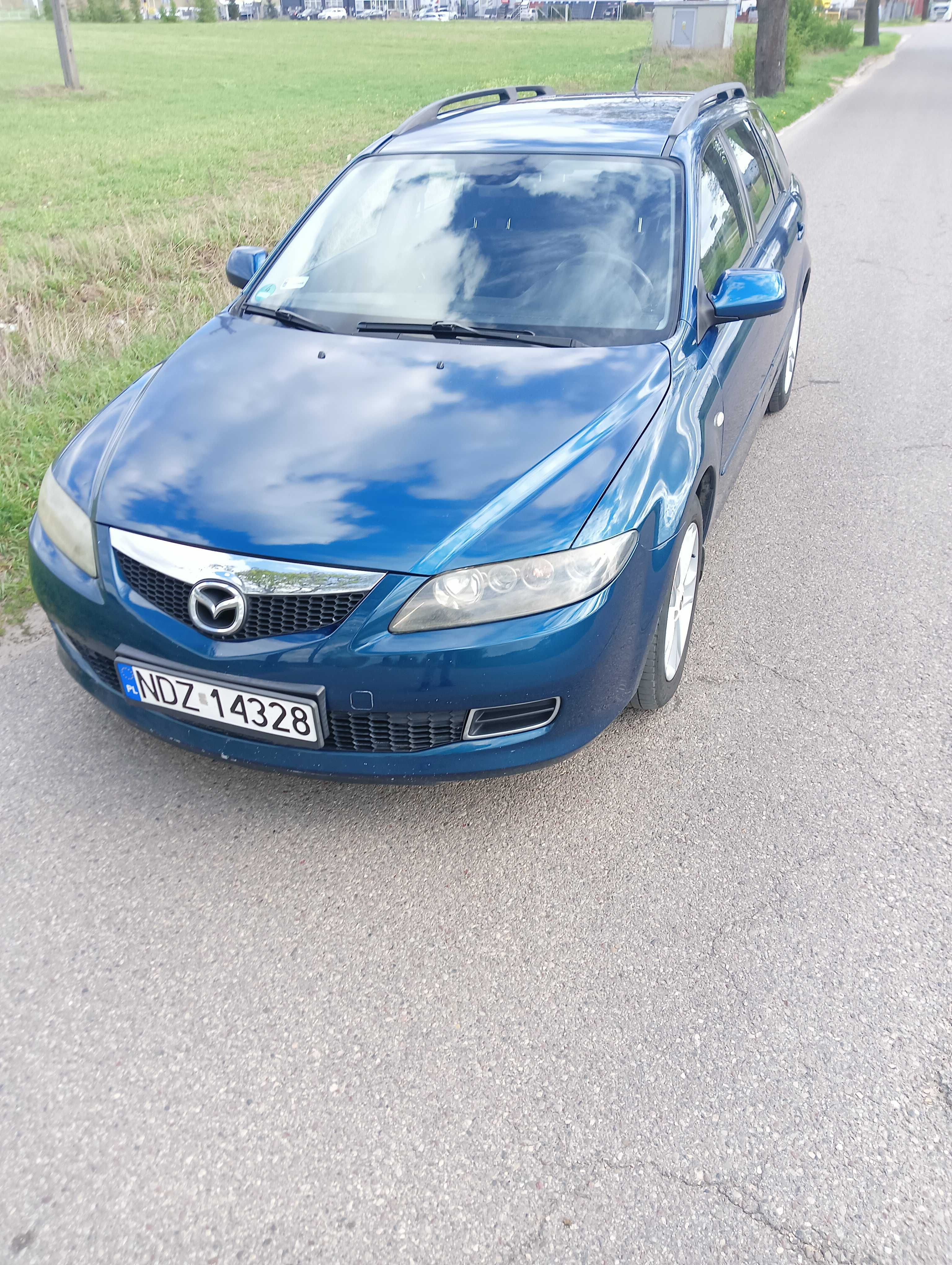 Mazda 6, silnik 1.8, 2005 r. benzyna + LPG