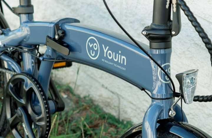 Rower elektryczny składany Youin TOTEM BARCELONA koło 20" 250W