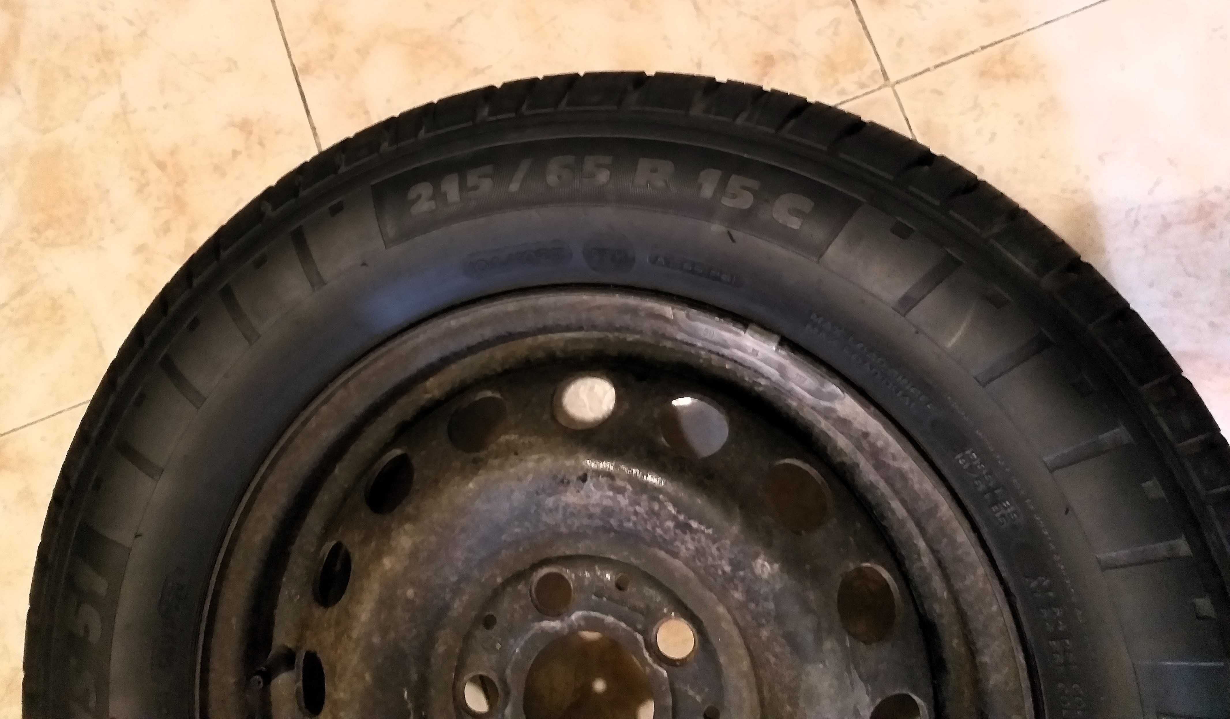Roda suplente jante 15 5x112 Mercedes
