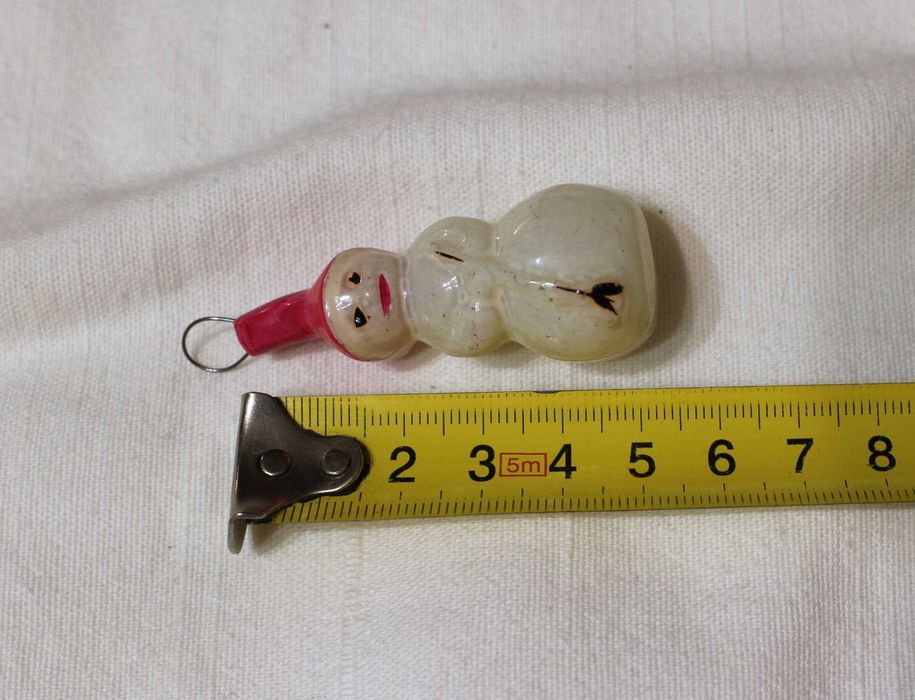 Ёлочные игрушки СССР мини 2 шт. одним лотом