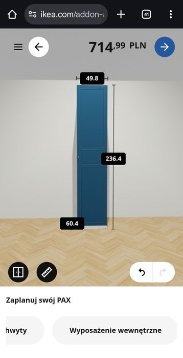 Szafa IKEA PAX 50