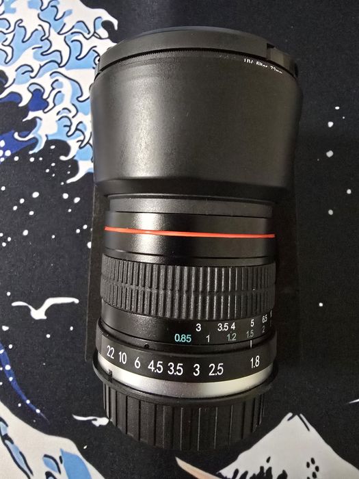 Objetiva Lightdow 85mm F/1.8