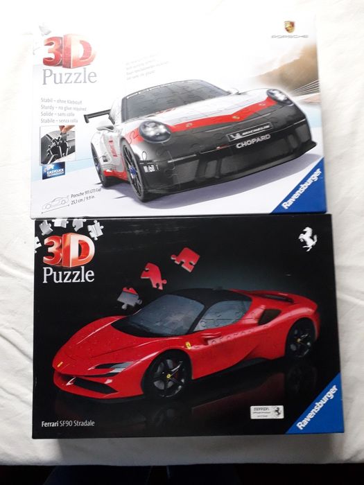 Ravensburger  3D Машинки из пазлов