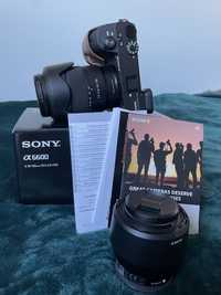 Sony A6600 + Sony 18-135 mm OSS + Sony 50 mm + karta SD ZESTAW