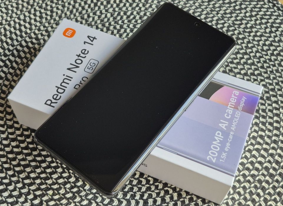Xiaomi Redmi Note 14 Pro 5G Czarny 8/256Gb Komplet Nowy