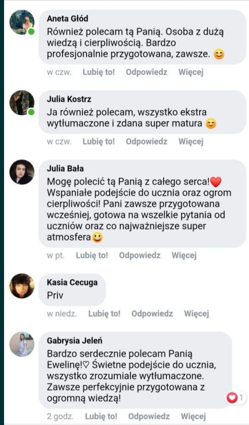 Korepetycje Matematyka