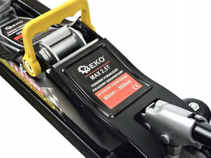 PODNOŚNIK samochodowy LEWAREK żaba 2,5T niskoprofilowy PODJAZDOWY 662