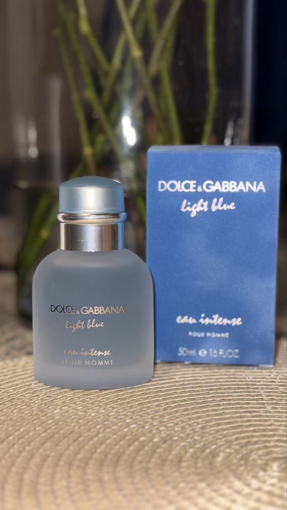 DOLCE & GABBANA light blue an intense POUR HOMME
