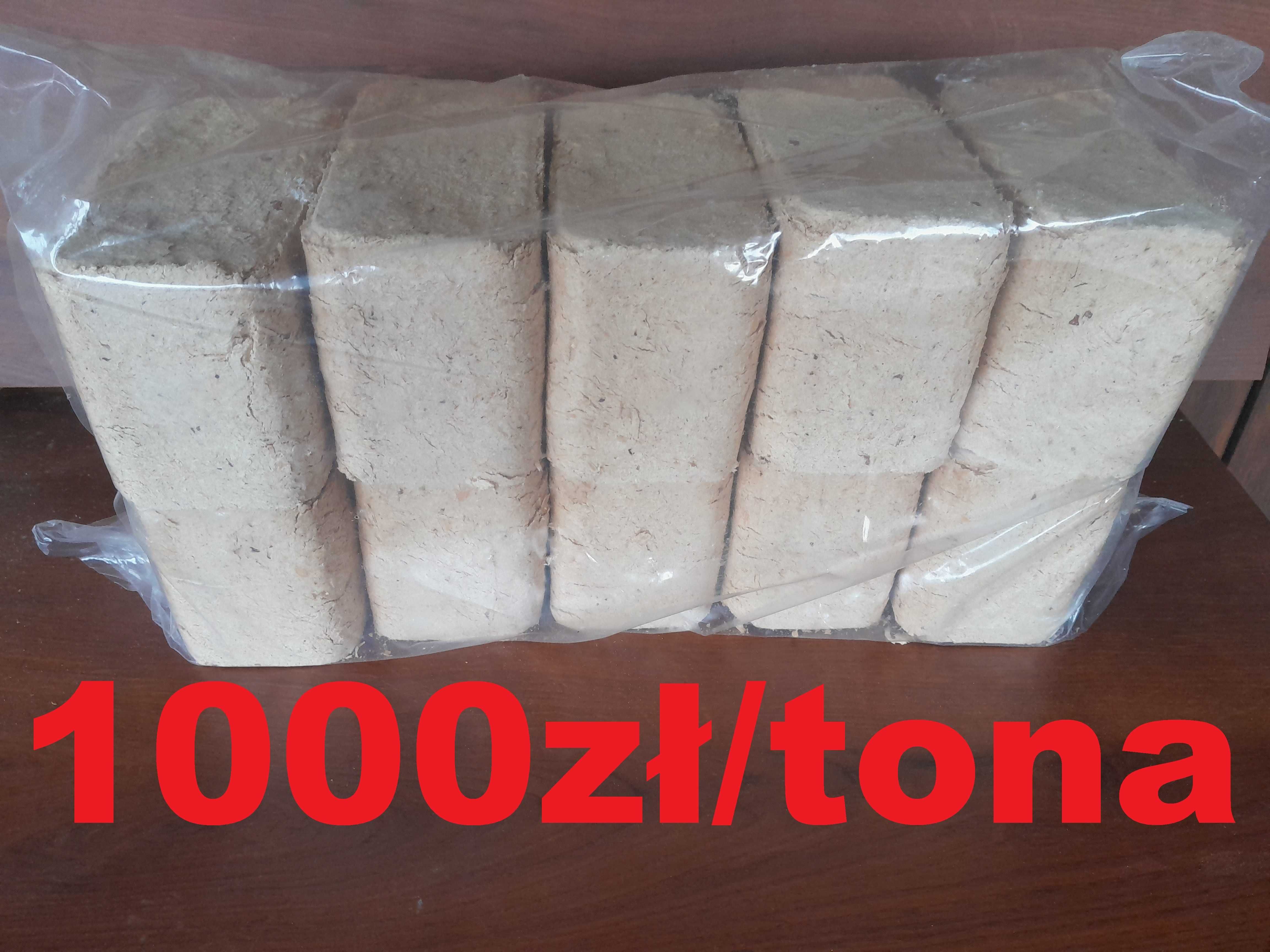 Brykiet drzewny RUF od PRODUCENTA, opał