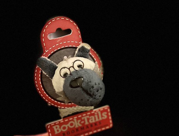 Book-Tails pies - pluszowa zakładka do książki (NOWA)