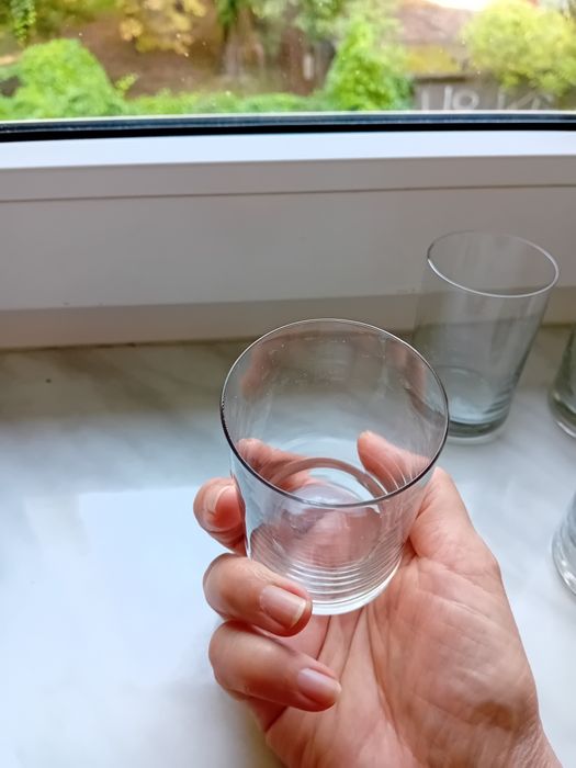 Szklanki małe literatki. 150 ml. Nowe.