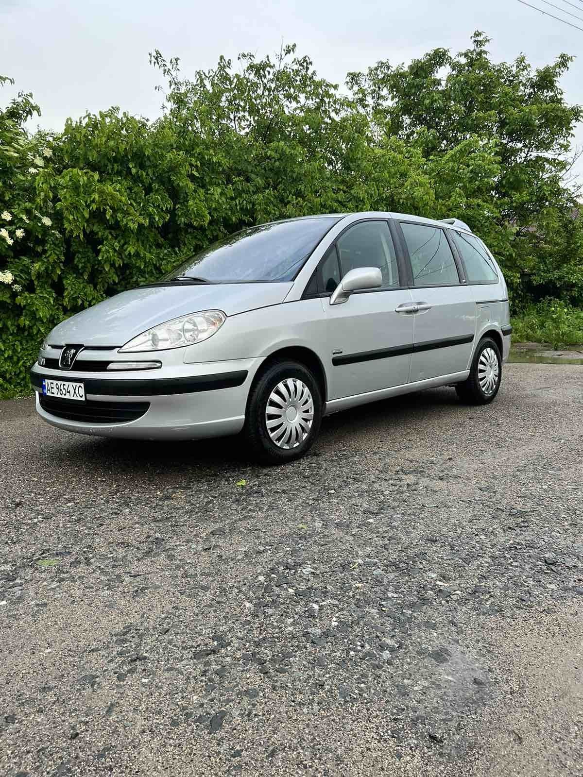 Peugeot 807, 8місць, 2.0 дизель