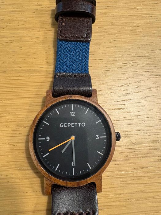 Zegarek Gepetto - drewniana koperta