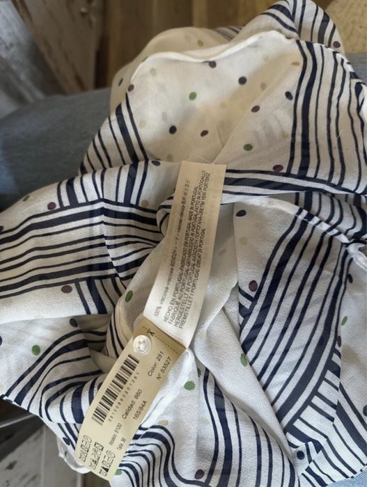 Koszula Massimo Dutti ozdobna wiskoza