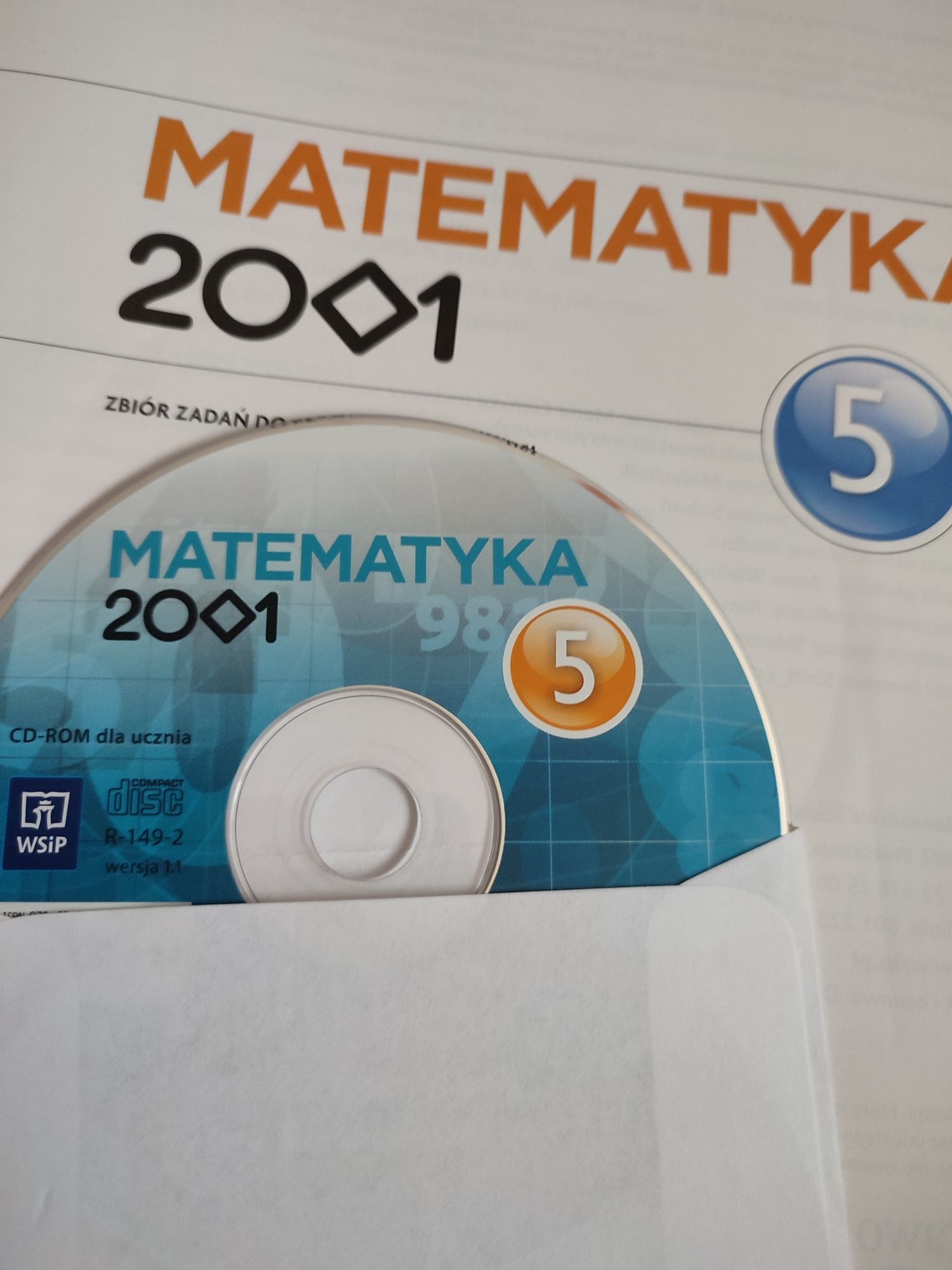 Matematyka podręcznik z płytą 5