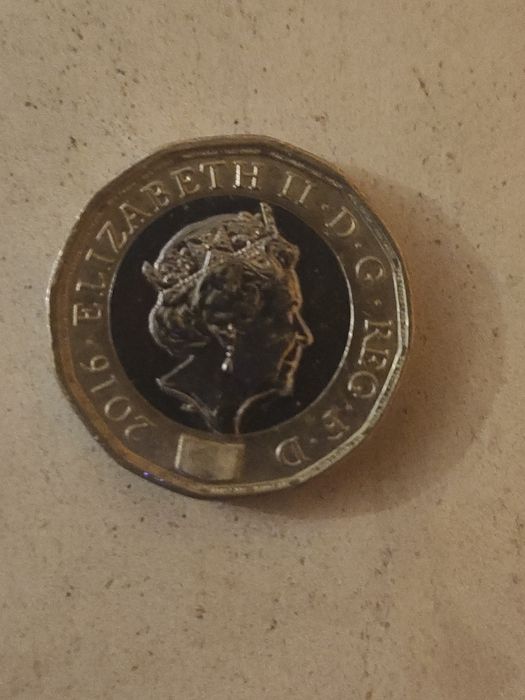 Moeda rara Elizabeth 2016
