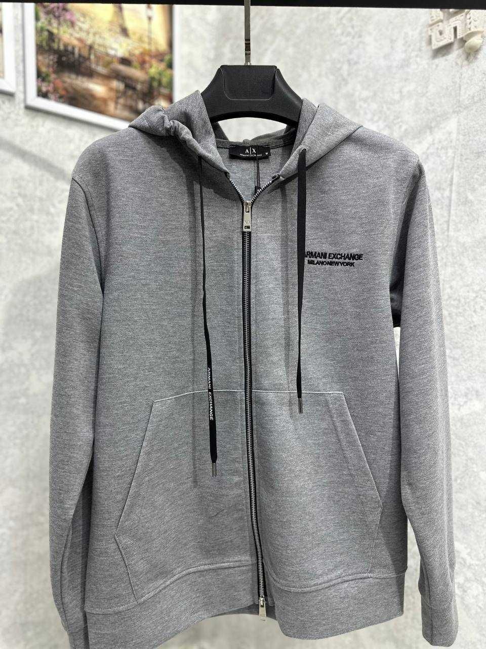 Зип Худи Armani Exchange Кофта AX та EA худі армані orginal