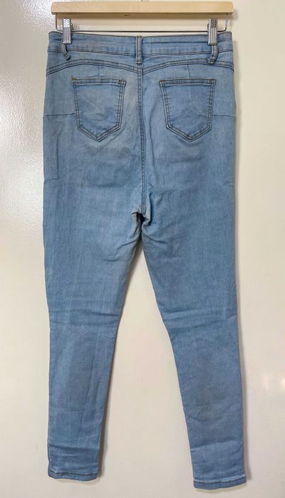 Calças jeans claras - SHEIN, L / 42, Skinny