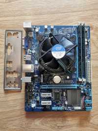 Комплект материнська плата Gigabyte GA-H61M s1155/2ядра/8Гб оперативки