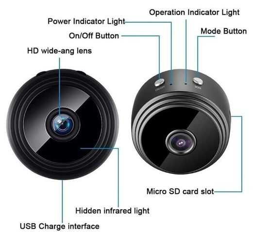 Kamerka Wi-Fi bezprzewodowa niania podgląd