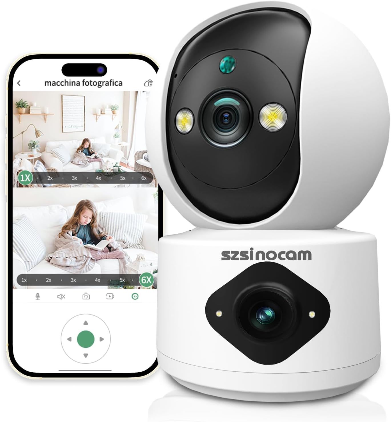 Kamera Ip Szsinocam Hr06 2X Obiektyw Wifi