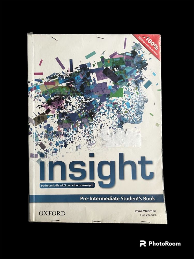 podręcznik do angielskiego insight Pre-intermediate student’s book
