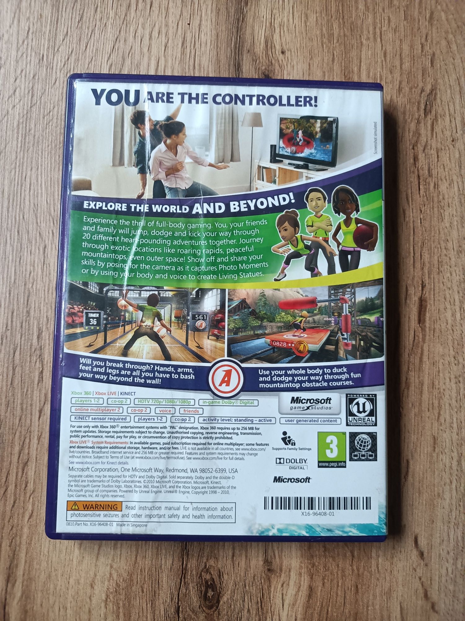 Kinect Adventures! Xbox 360